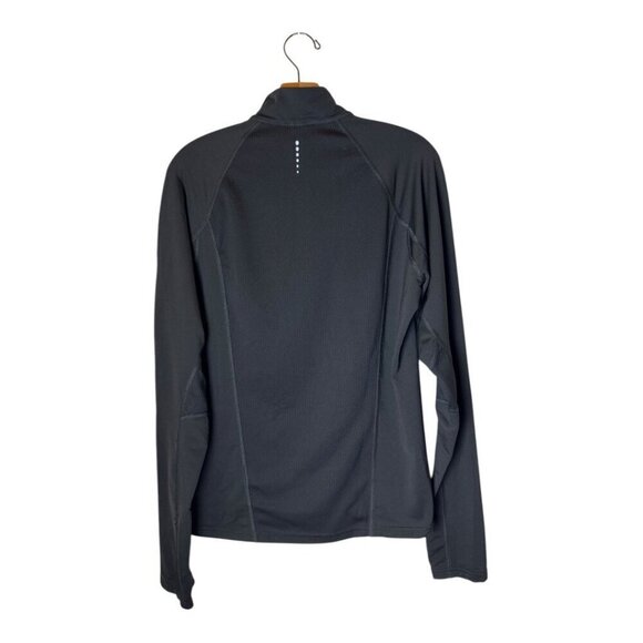 The North Face Shirt Men Small Black Vapor Wick Impulse Quarter‎ Zip Gorpcore - Picture 3 of 13